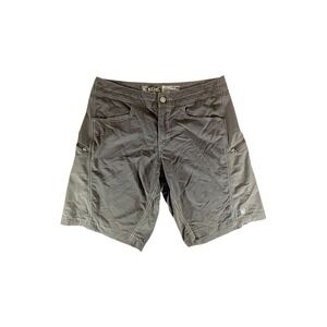Kuhl Shorts Adult Size 34 Black 100% Nylon Fishing  Water Lightweight Mens